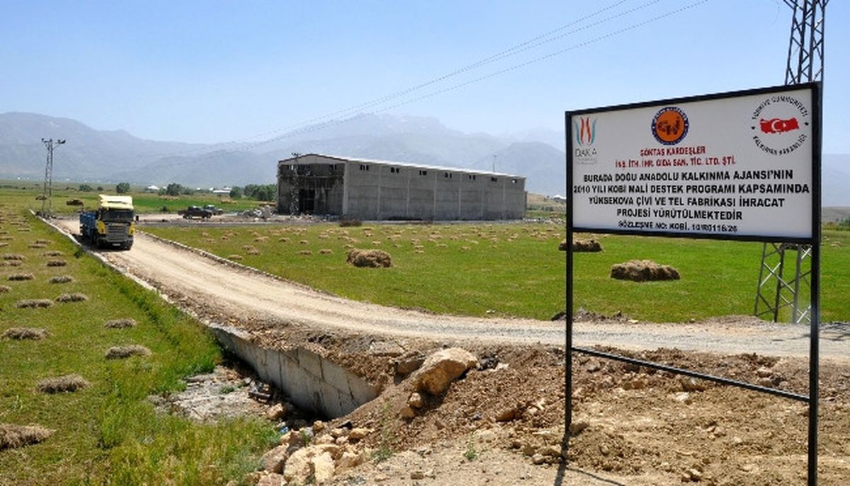 Yüksekova\'ya 1 Milyon Dolarlık Fabrika