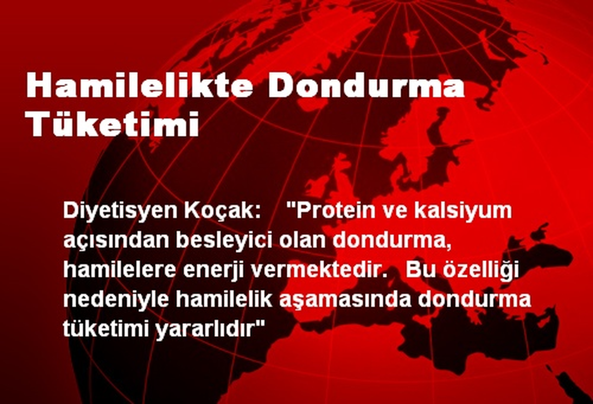 Hamilelikte Dondurma Tüketimi