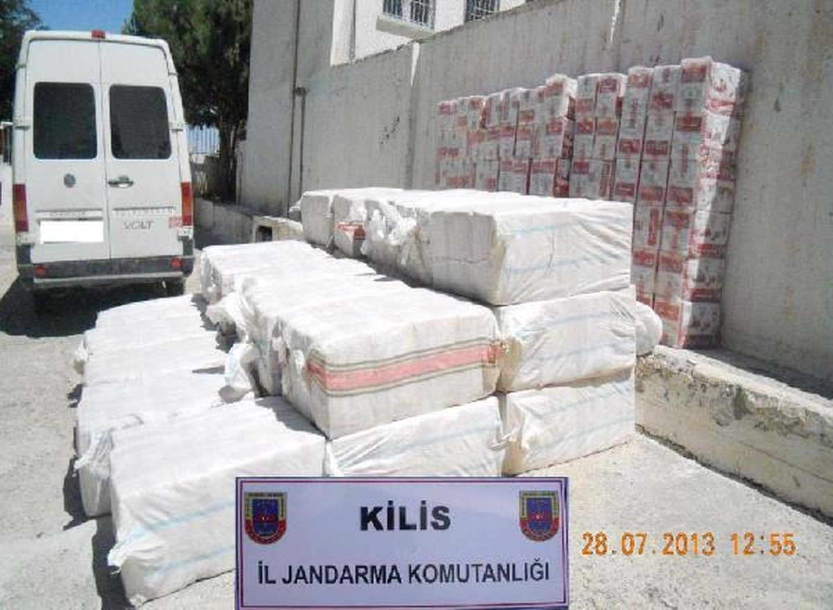 Kilis\'te Kaçakçılık Operasyonları; 2 Tutuklama