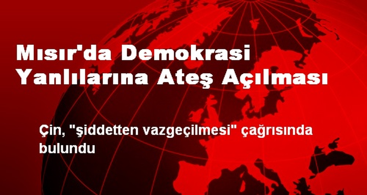 Mısır\'da Demokrasi Yanlılarına Ateş Açılması