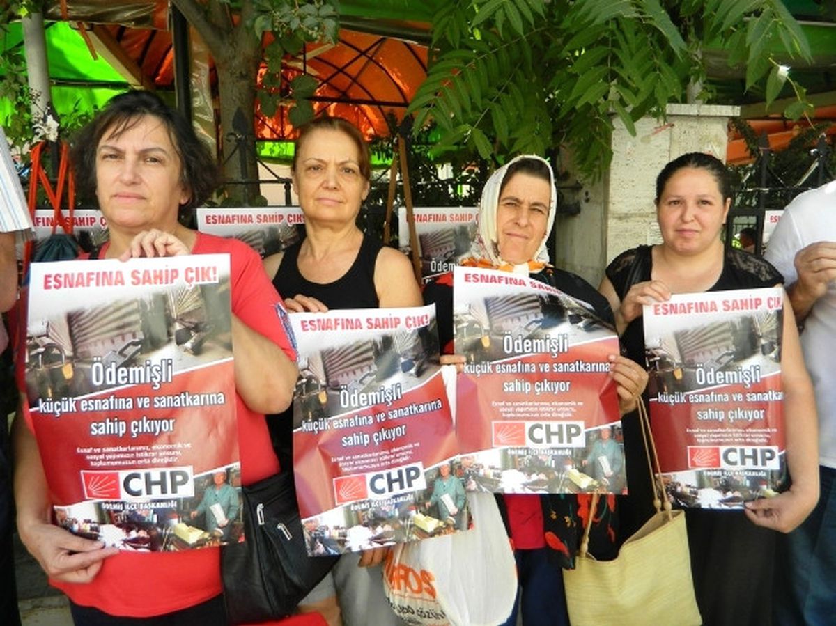 Ödemiş CHP\'den "Esnafına Sahip Çık" Kampanyası