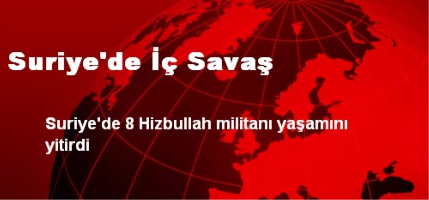 Suriye\'de İç Savaş