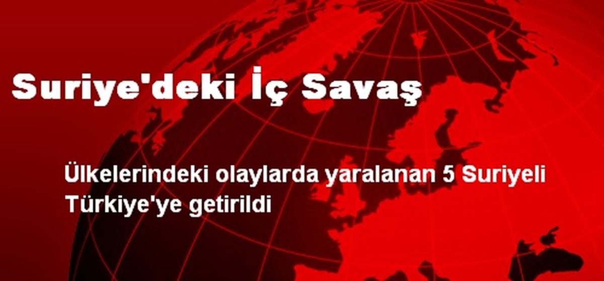Suriye\'deki İç Savaş