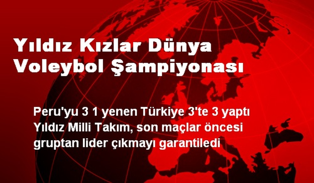 Yıldız Kızlar Dünya Voleybol Şampiyonası