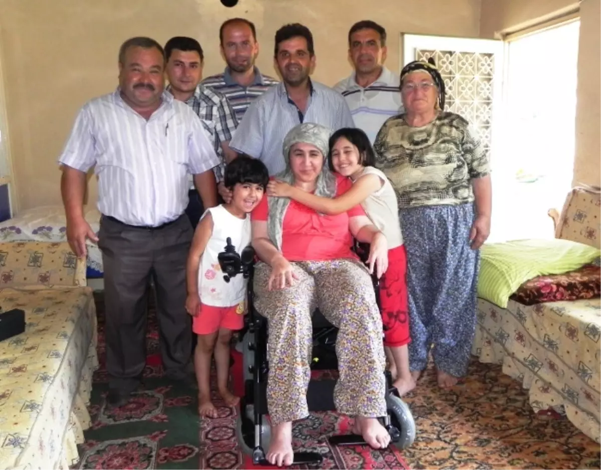 6 Yıldır Yatağa Mahkum Yaşayan Kadına Akülü Sandalye Umut Işığı Oldu