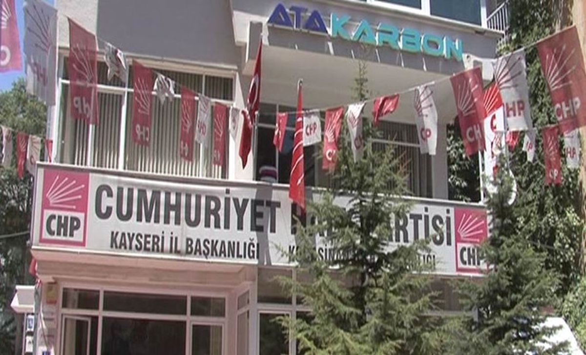 CHP Kayseri İl Başkanlığı Sessizliğe Büründü