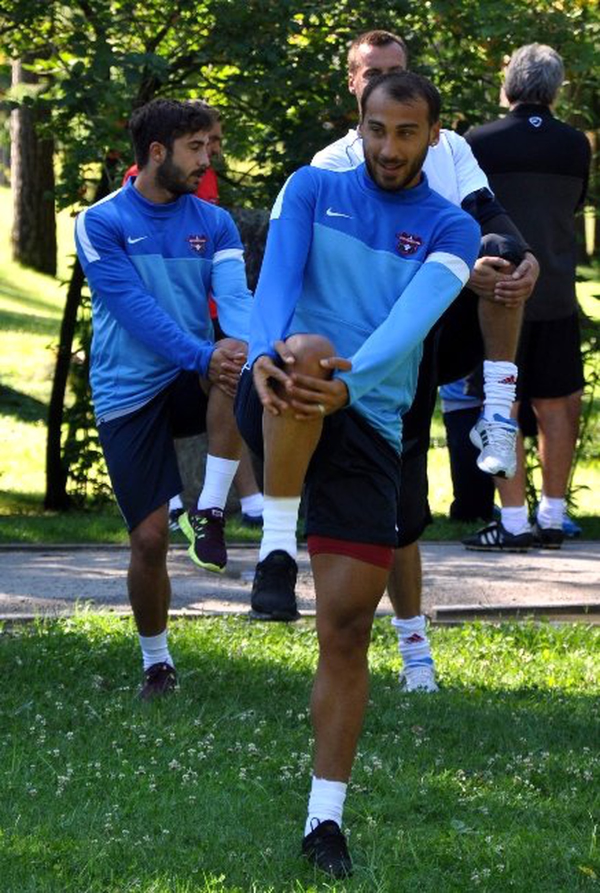 Gaziantepspor\'da Sakat Futbolcular Yeniden Antrenmanda
