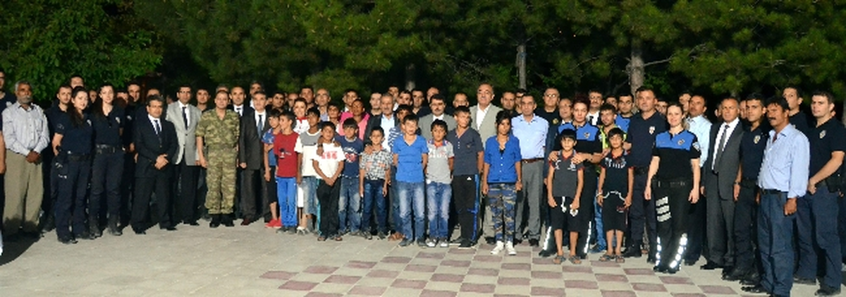 Malatya Emniyetine Gezi Olayları Teşekkürü