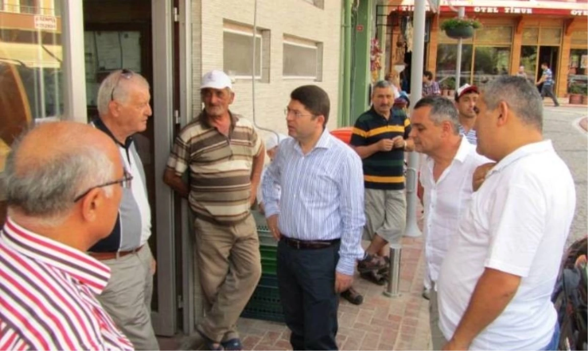 Milletvekili Tunç, Amasra\'da Ziyaretlerde Bulundu
