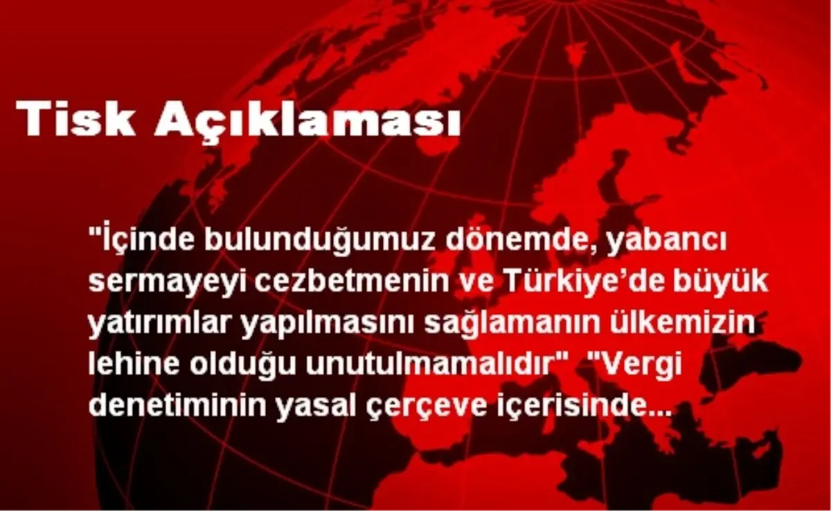 Tisk Açıklaması