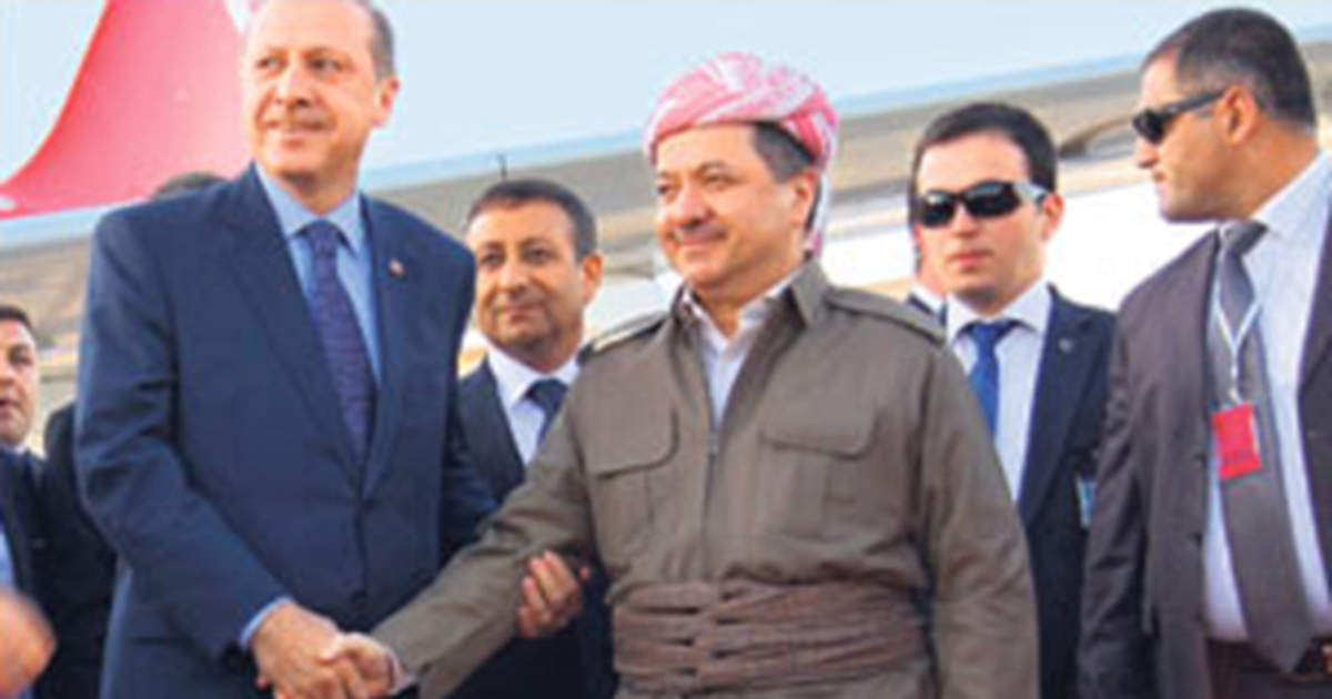Başbakan Erdoğan, Ikby Başbakanı Barzani\'yi Kabul Etti