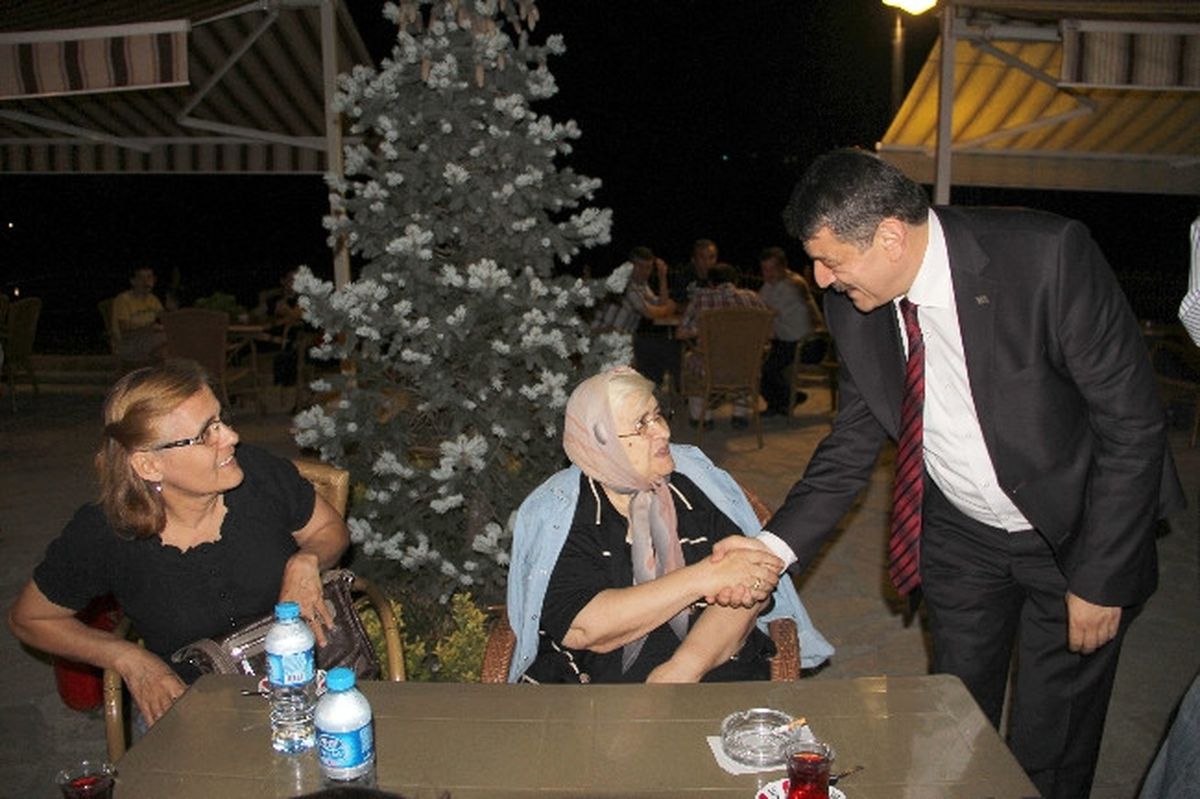 Başkan Akın Halkın İçinde