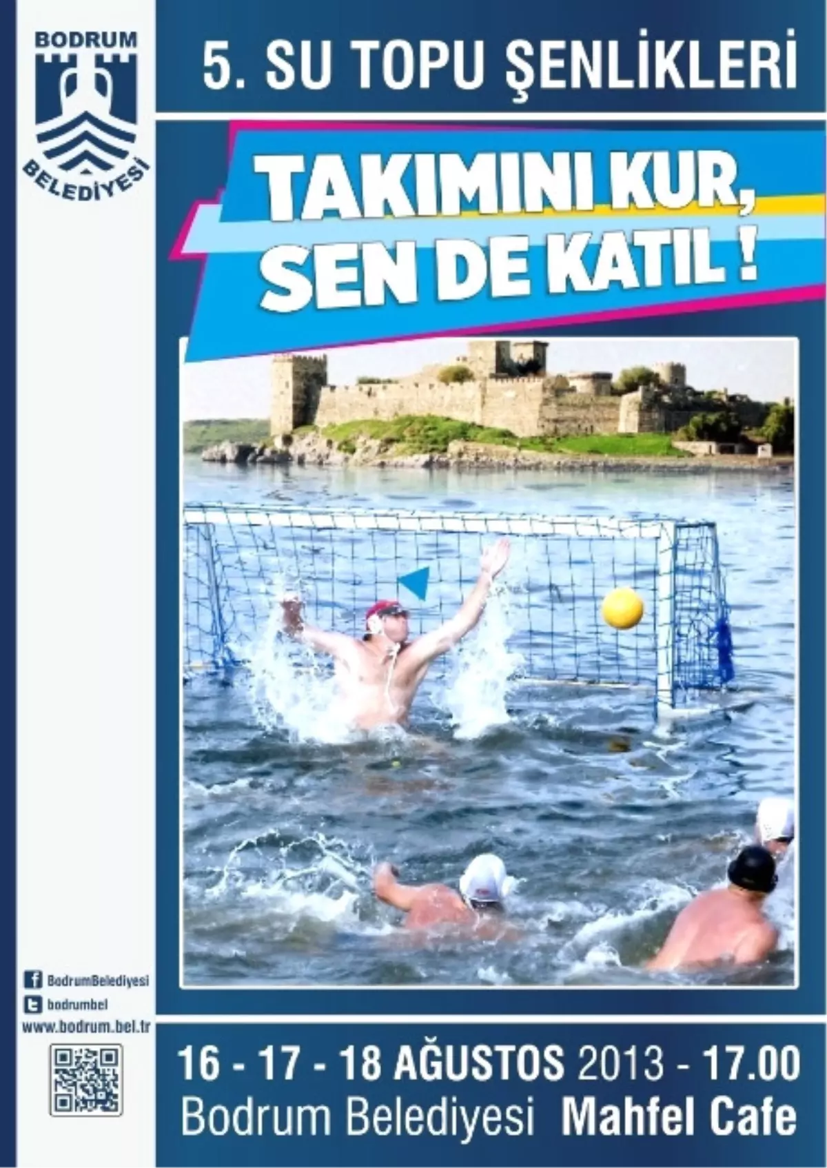 Bodrum 5. Su Topu Şenliği Başlıyor