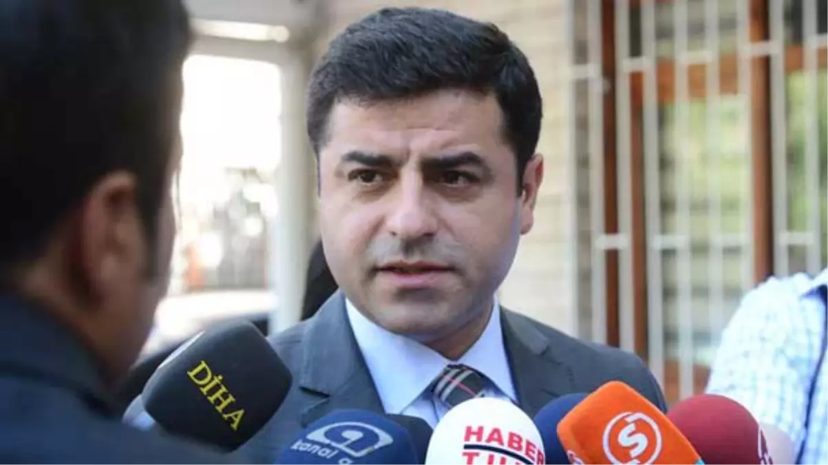 Demirtaş: Yasalar Çıkarılsın PKK\'lılar Bugün Bile Dönebilir