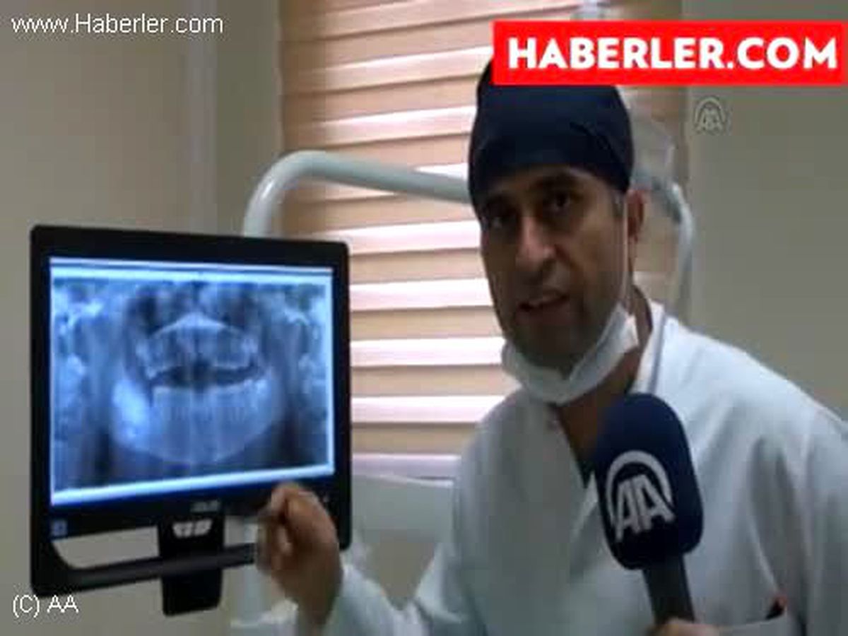Diş apsesi sandı, 10 santimlik tümör çıktı