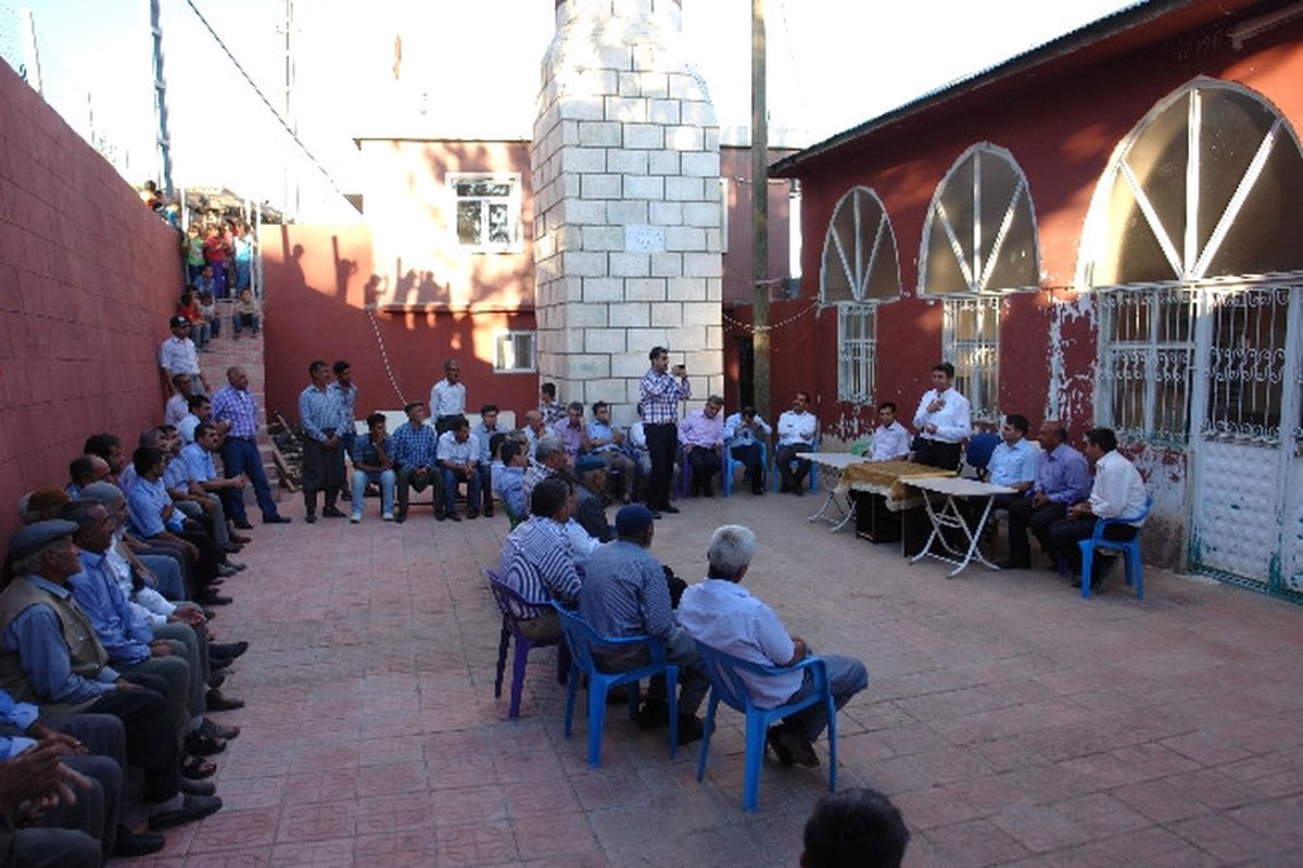 Grup Başkan Vekili Ahmet Aydın Kahta\'da Çeşitli İncelemelerde Bulundu