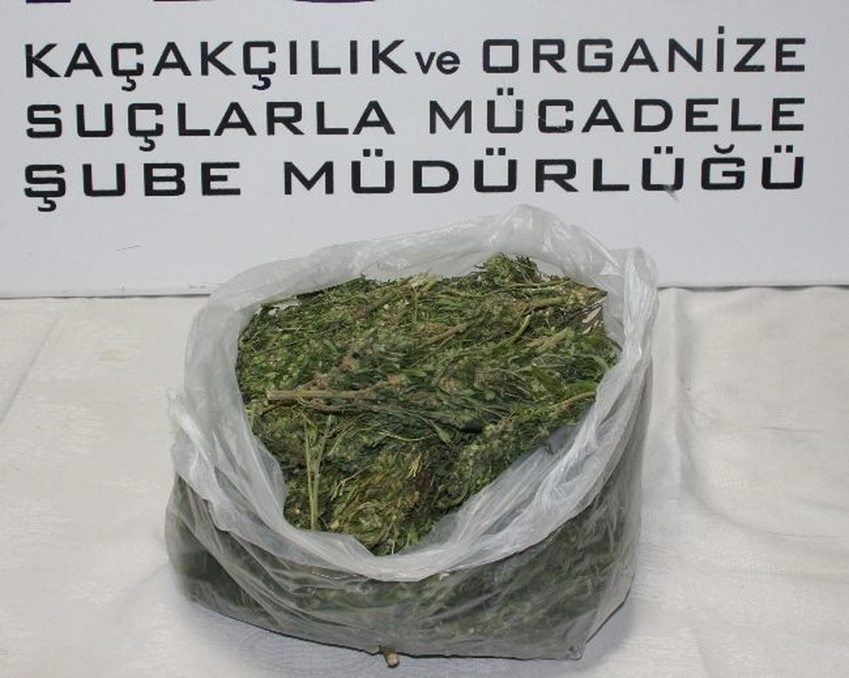 Hurda Yüklü Araçta Esrar Ele Geçirildi