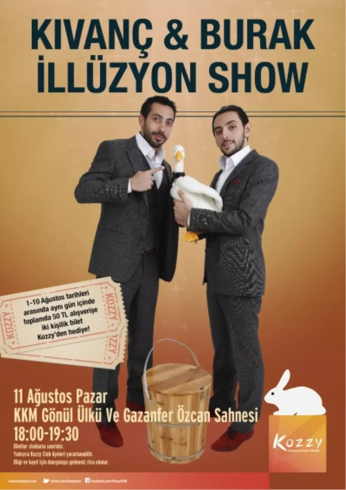 Kıvanç & Burak İkilisi, Muhteşem Şovlarıyla Kozzy\'de