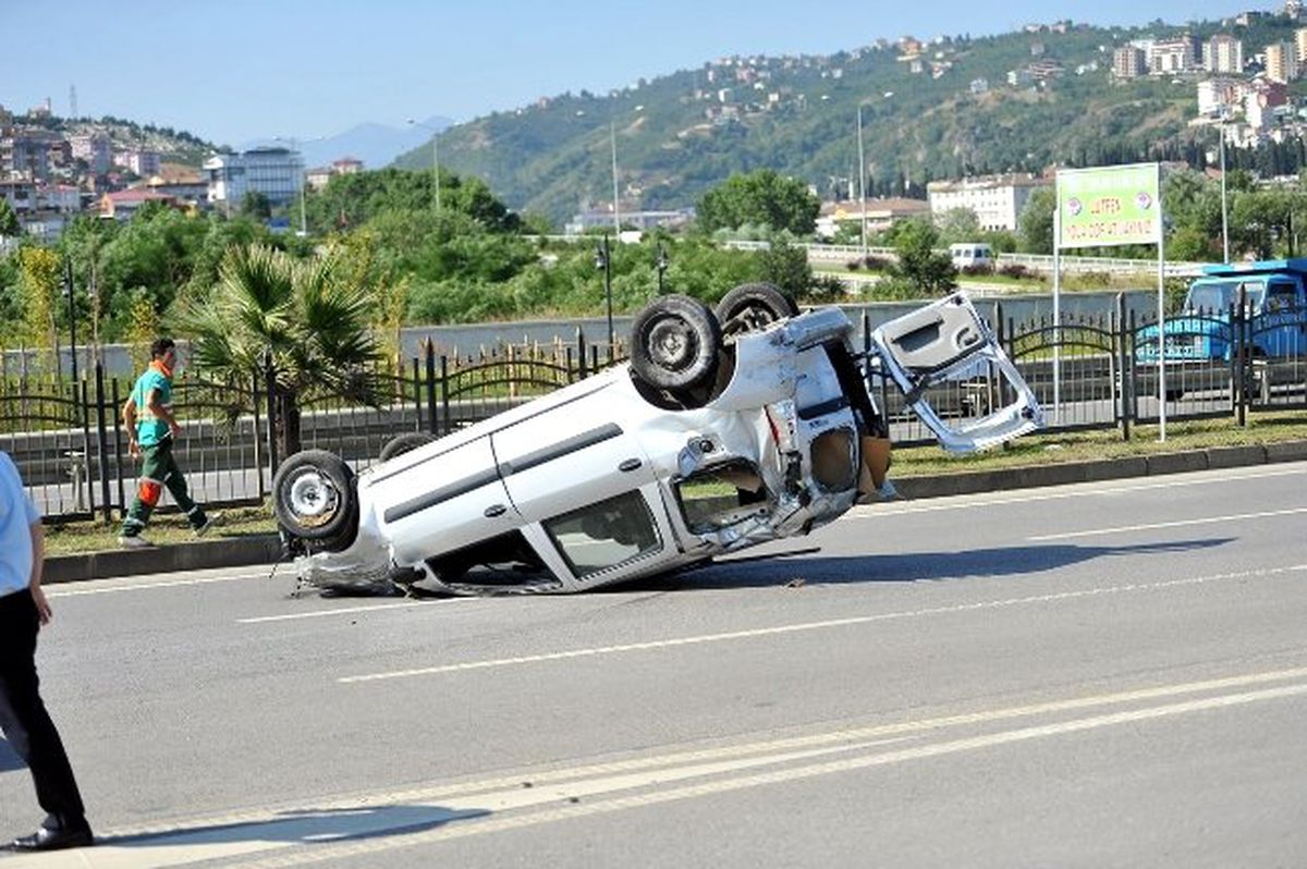 Trabzon\'daki Trafik Kazası