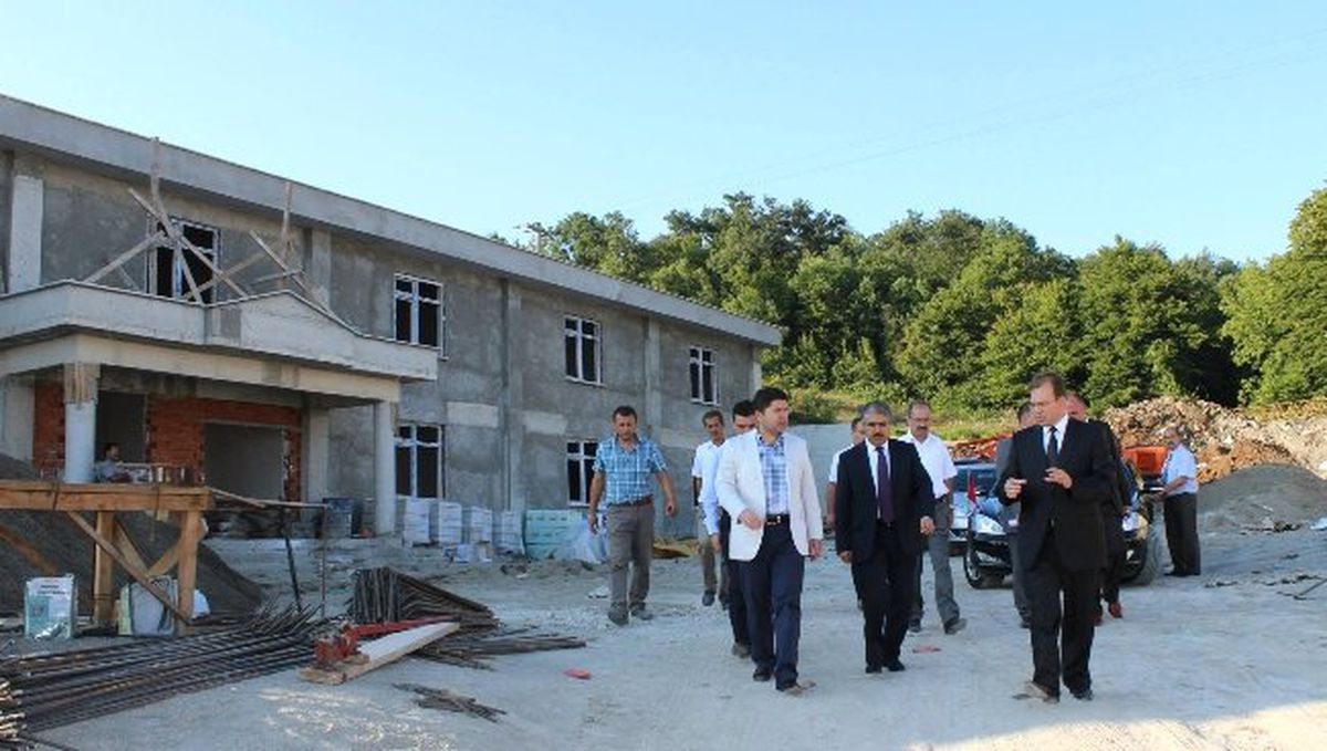 Tunç ve Çınar Cezaevi ve İşyurtları İnşaatında İncelemelerde Bulundular
