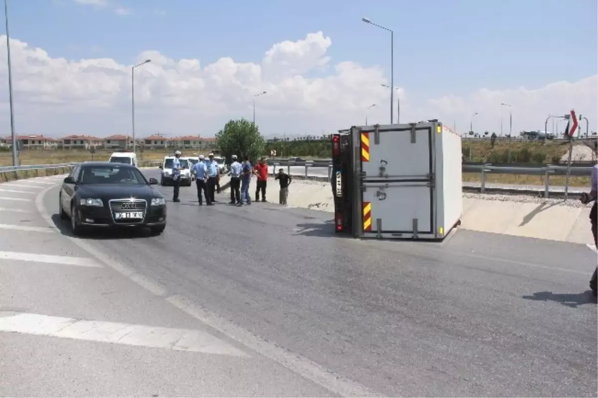 Afyonkarahisar\'da Trafik Kazası: 1 Yaralı