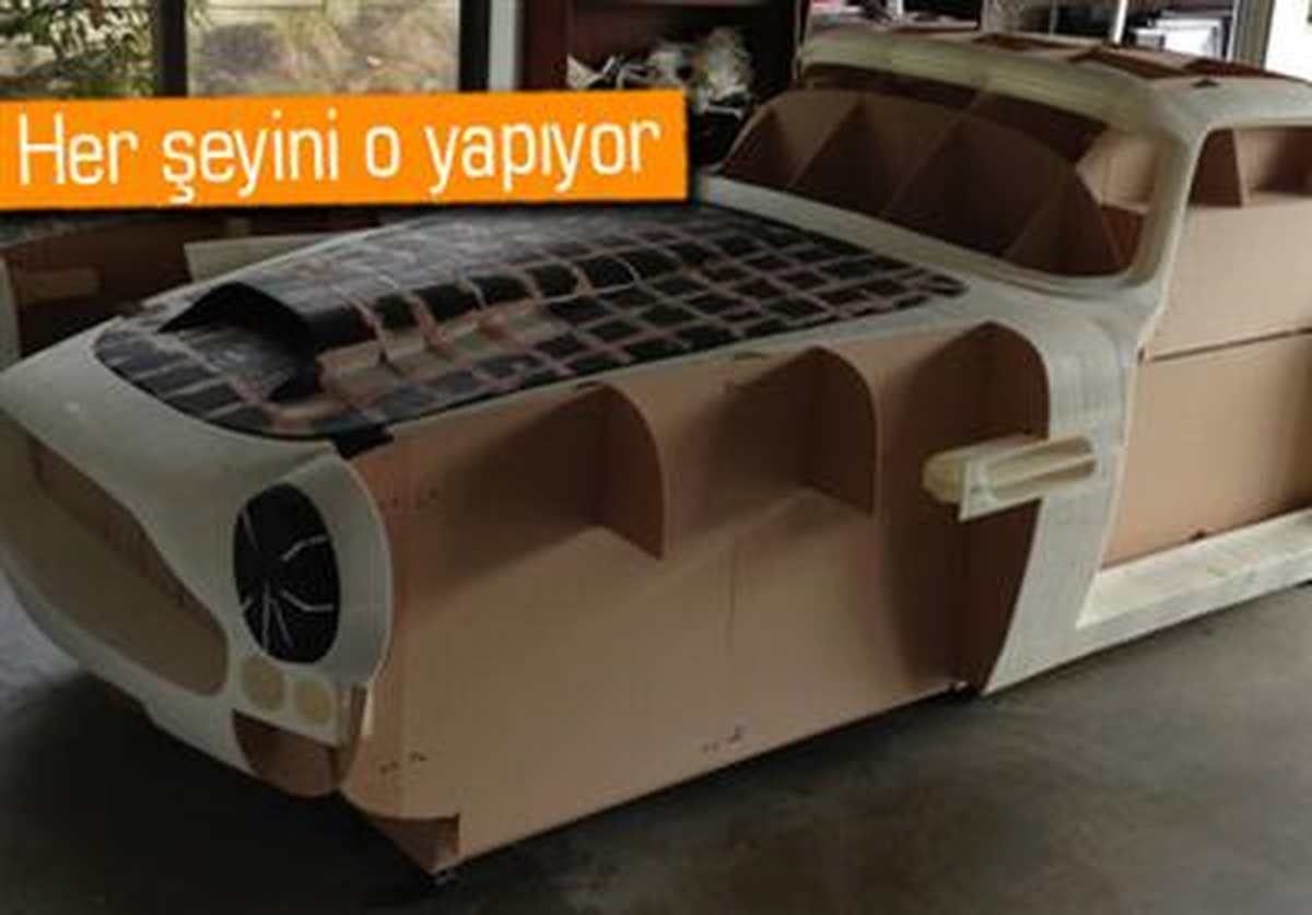 Bu Adam 3D Yazıcı ile Aston Martin Yapıyor