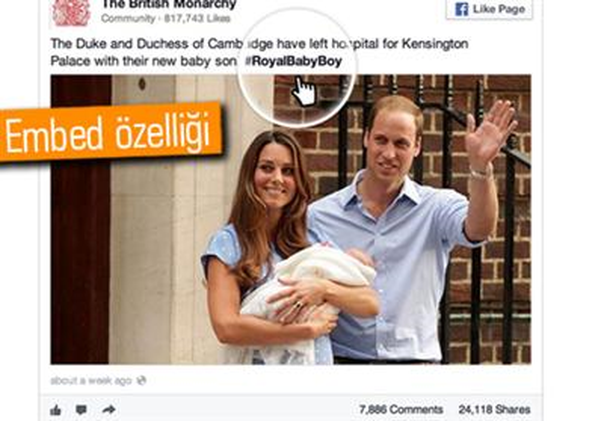 Facebook\'a da Embed Özelliği Geliyor