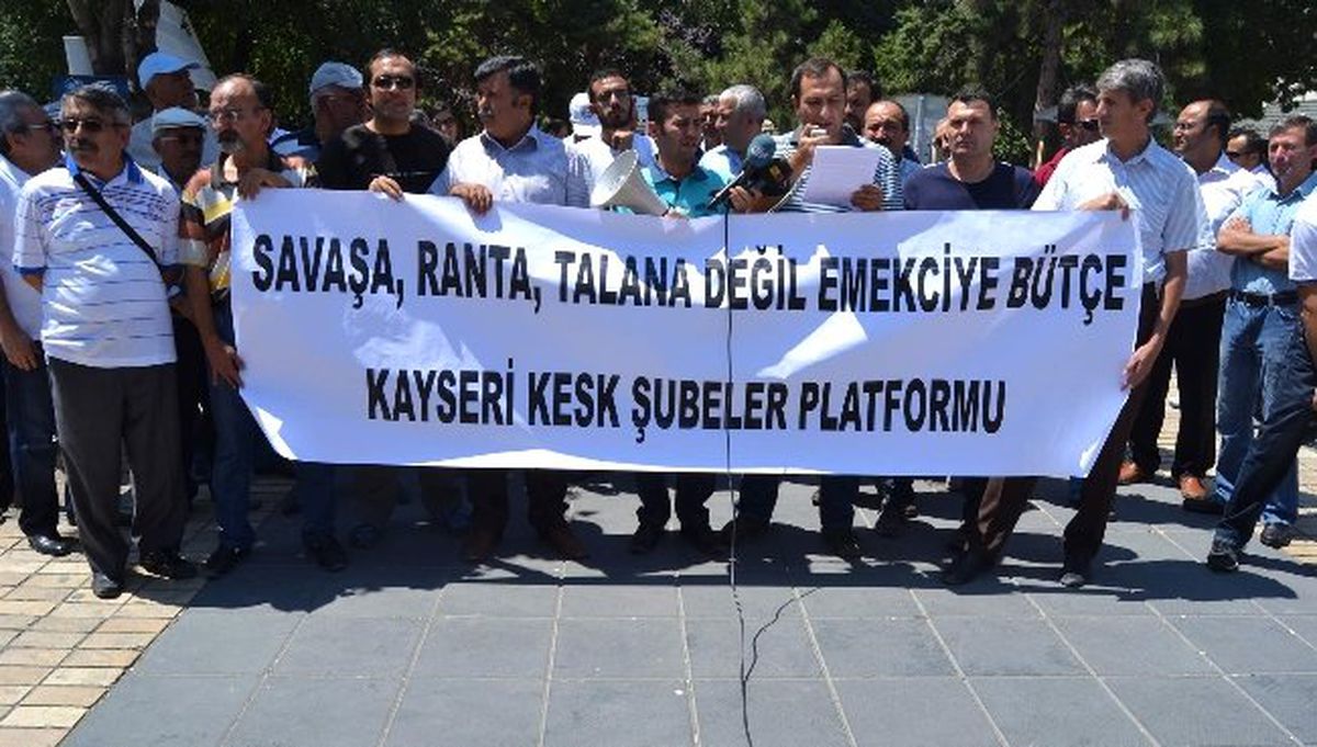 Kesk Kayseri Şubeler Platformundan Basın Açıklaması