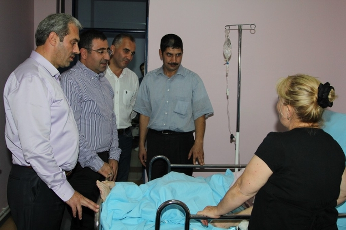Milletvekili Okur Hastaları Ziyaret Etti