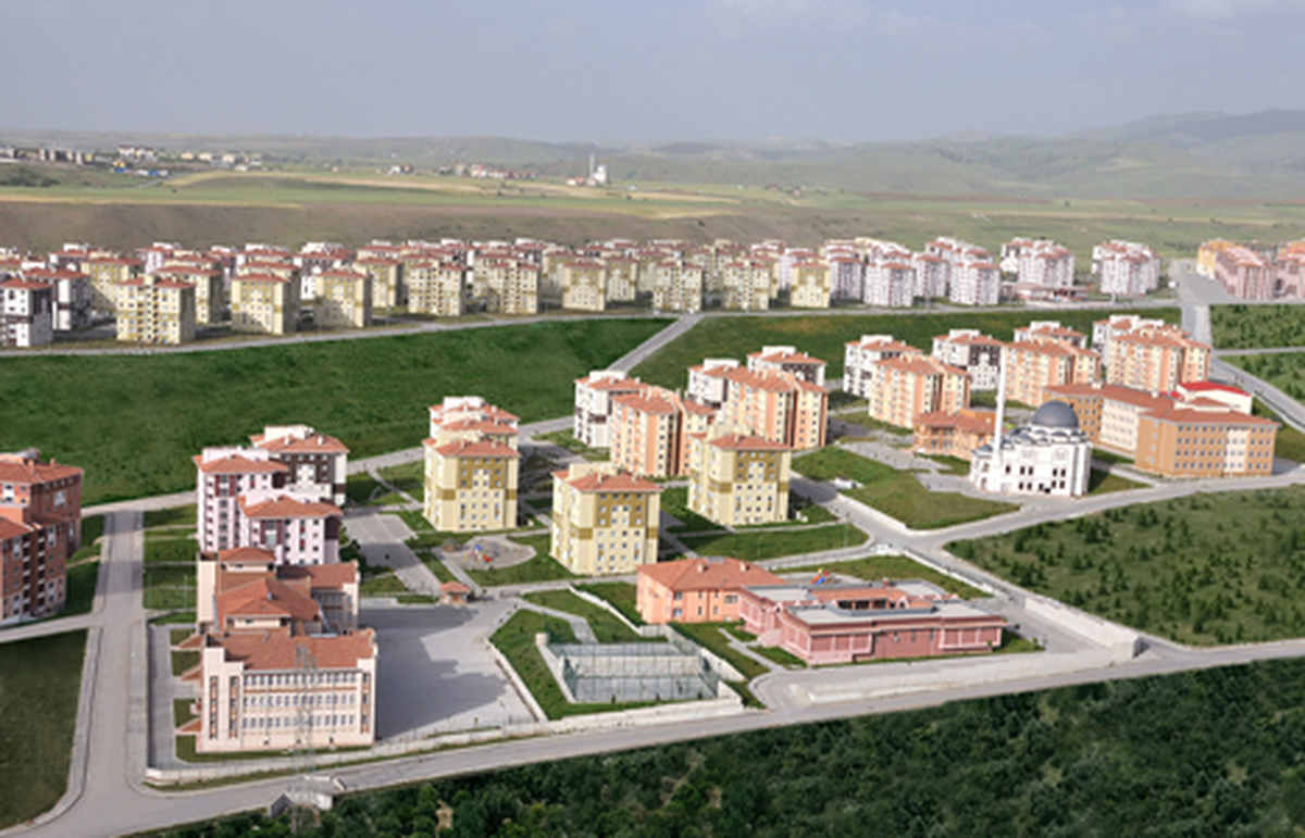 TOKİ\'nin Mamak\'ta Yapımını Gerçekleştirdiği 240 Konut İçin Kuralar Çekildi