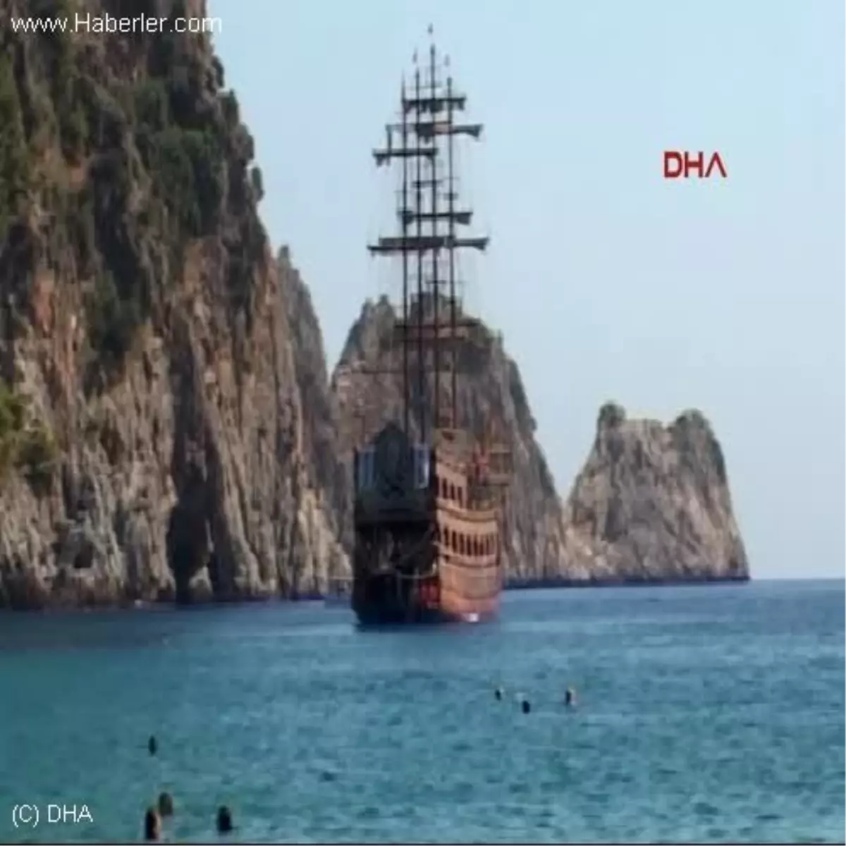 Alanya Plajları Cıvıl Cıvıl