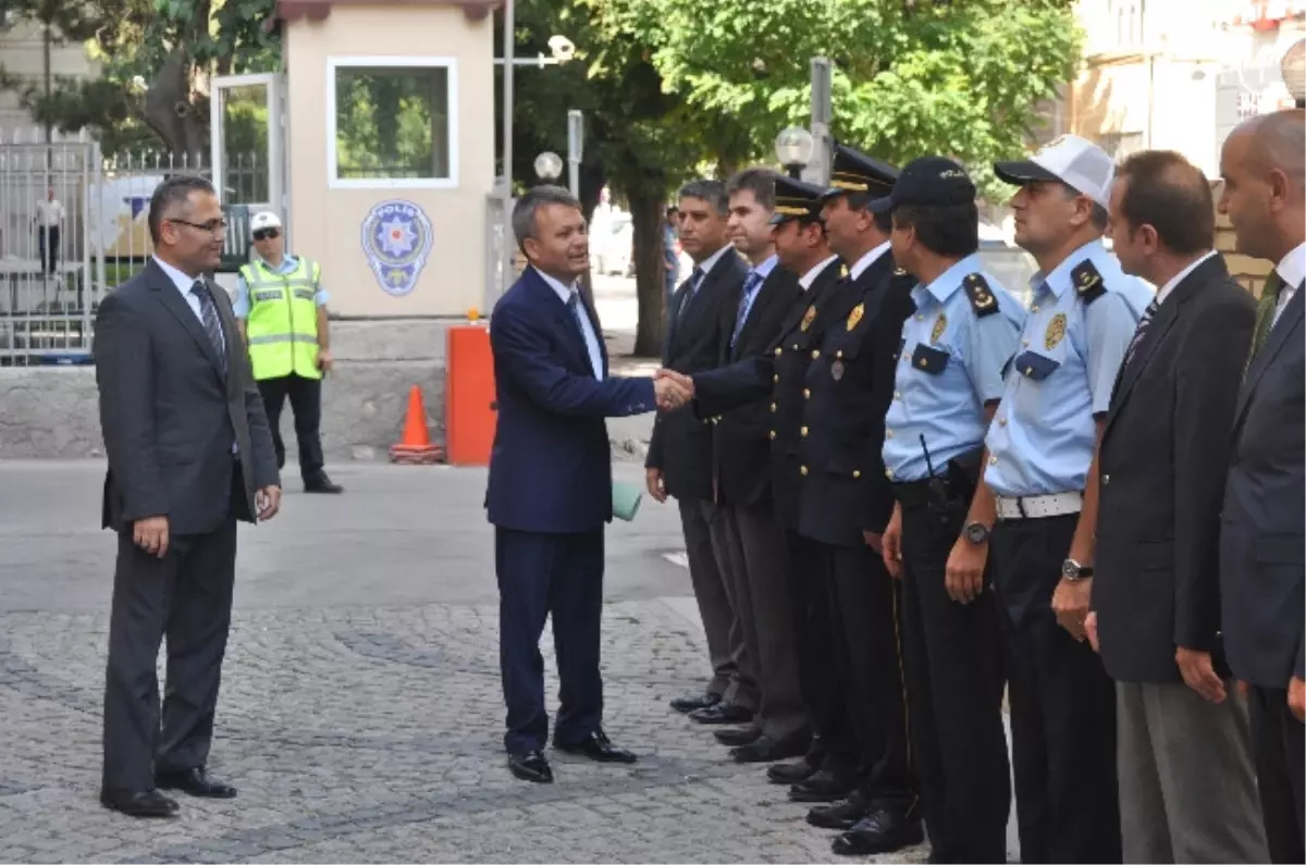 İl Emniyet Müdürü Mustafa Şahin Görevine Başladı