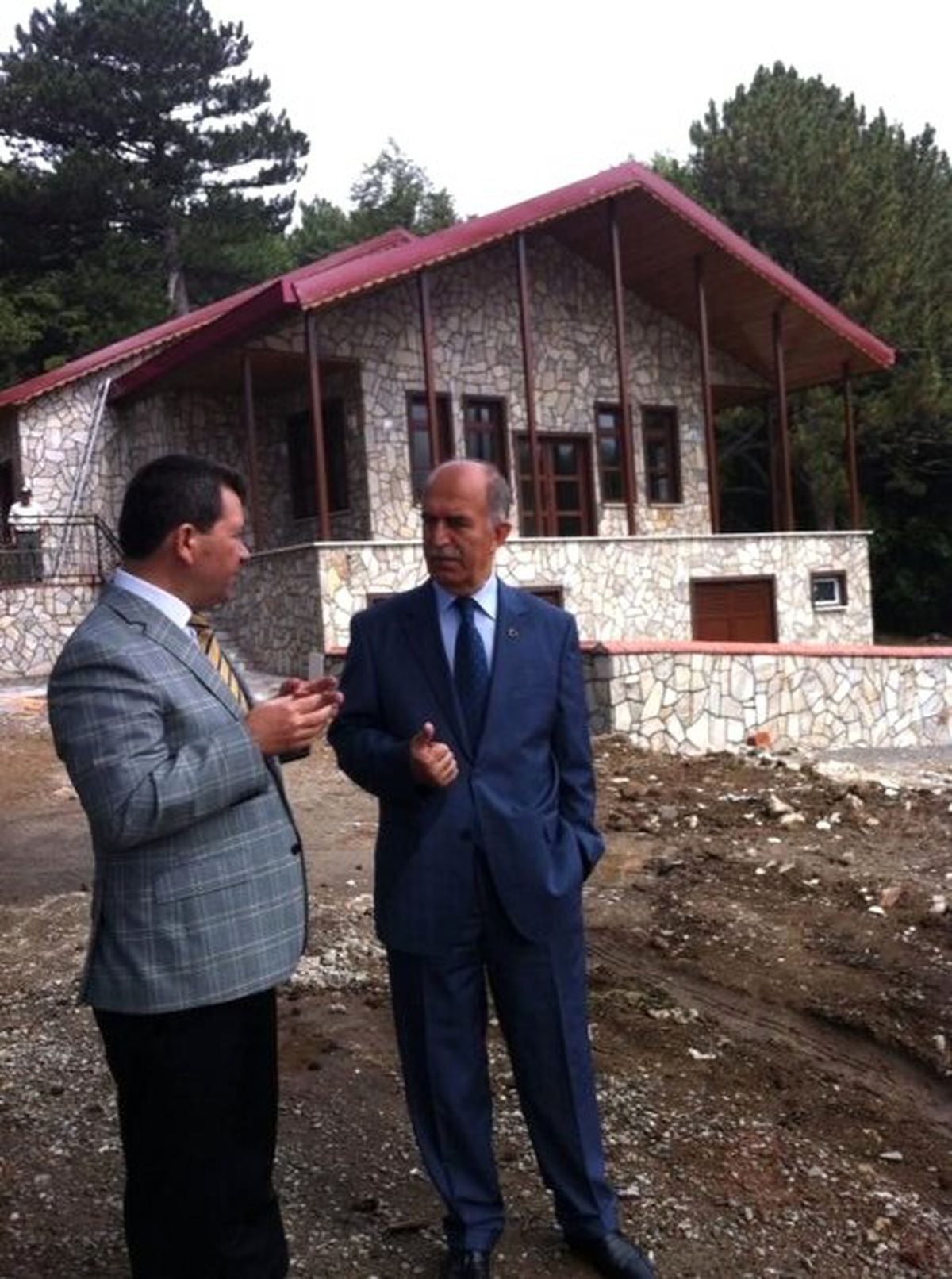 Uludağ\'daki Bungalov İnşaatlarına Vali Harput\'tan İnceleme