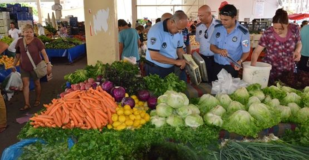Zabıtadan Semt Pazarlarına Denetim