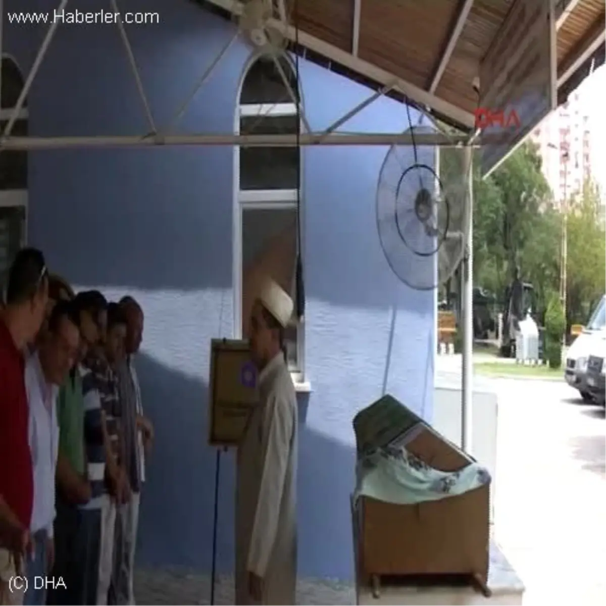 Antalya Soğuk Buharlı Vantilatörle Cenaze Namazı