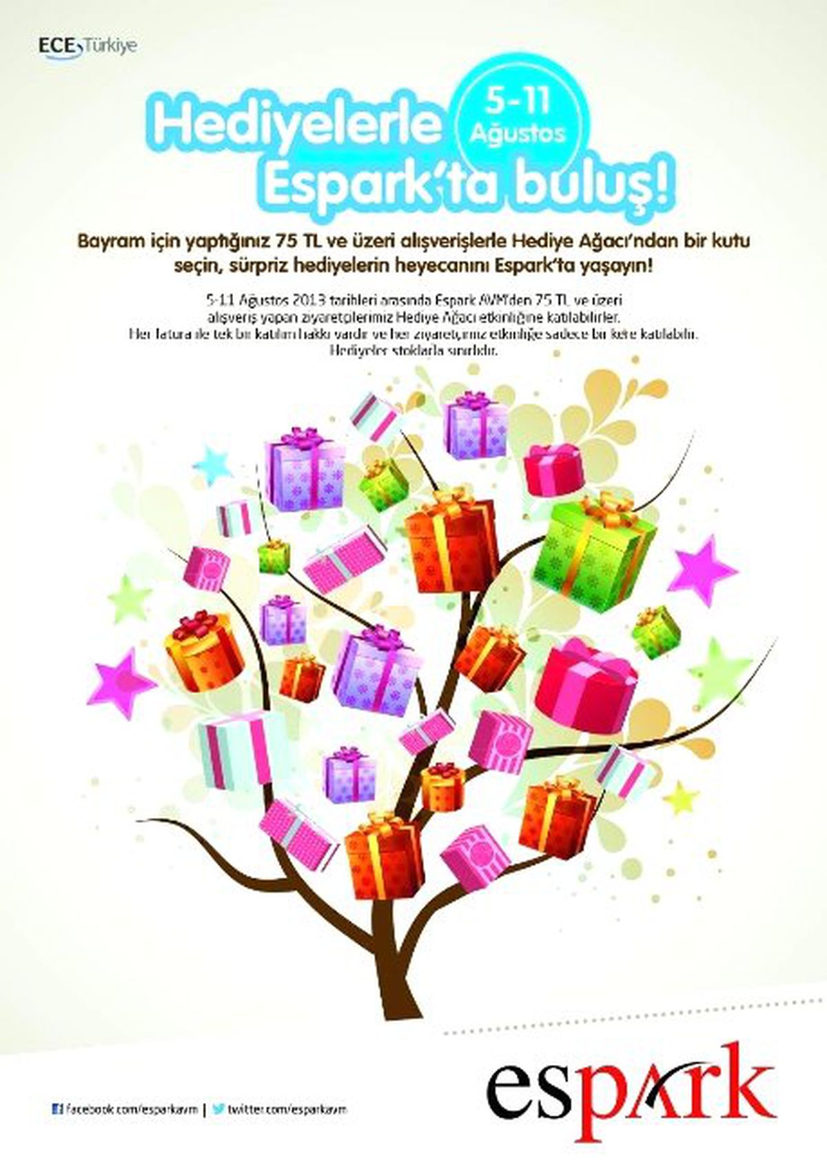Espark\'ta \'Hediye Ağacı\' Etkinliği