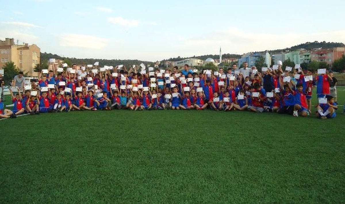 Güneşspor Futbol Akademisi İlk Etabı Sona Erdi