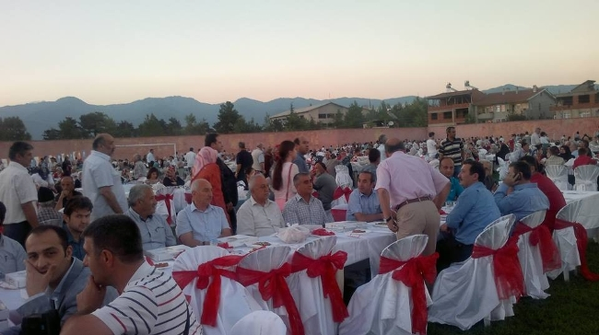 Stadyumda İftar