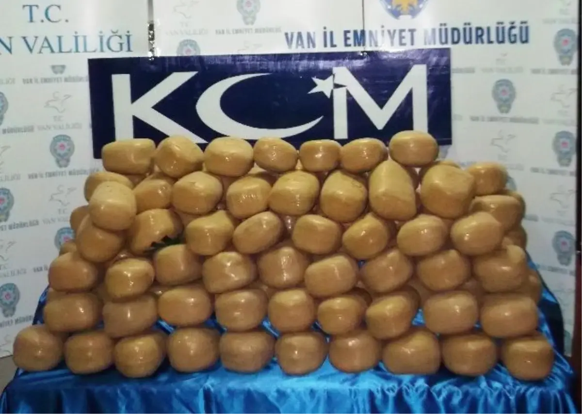 Van\'da 113 Kilo Esrar Ele Geçirildi