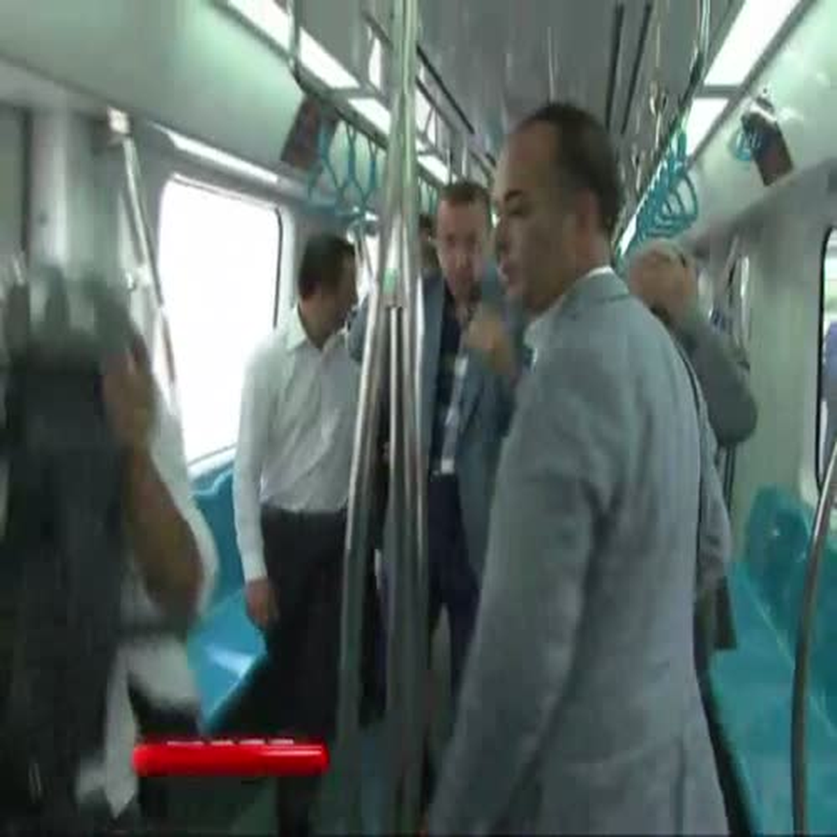 Başbakan Erdoğan Marmaray\'da Makinist Koltuğuna Oturdu