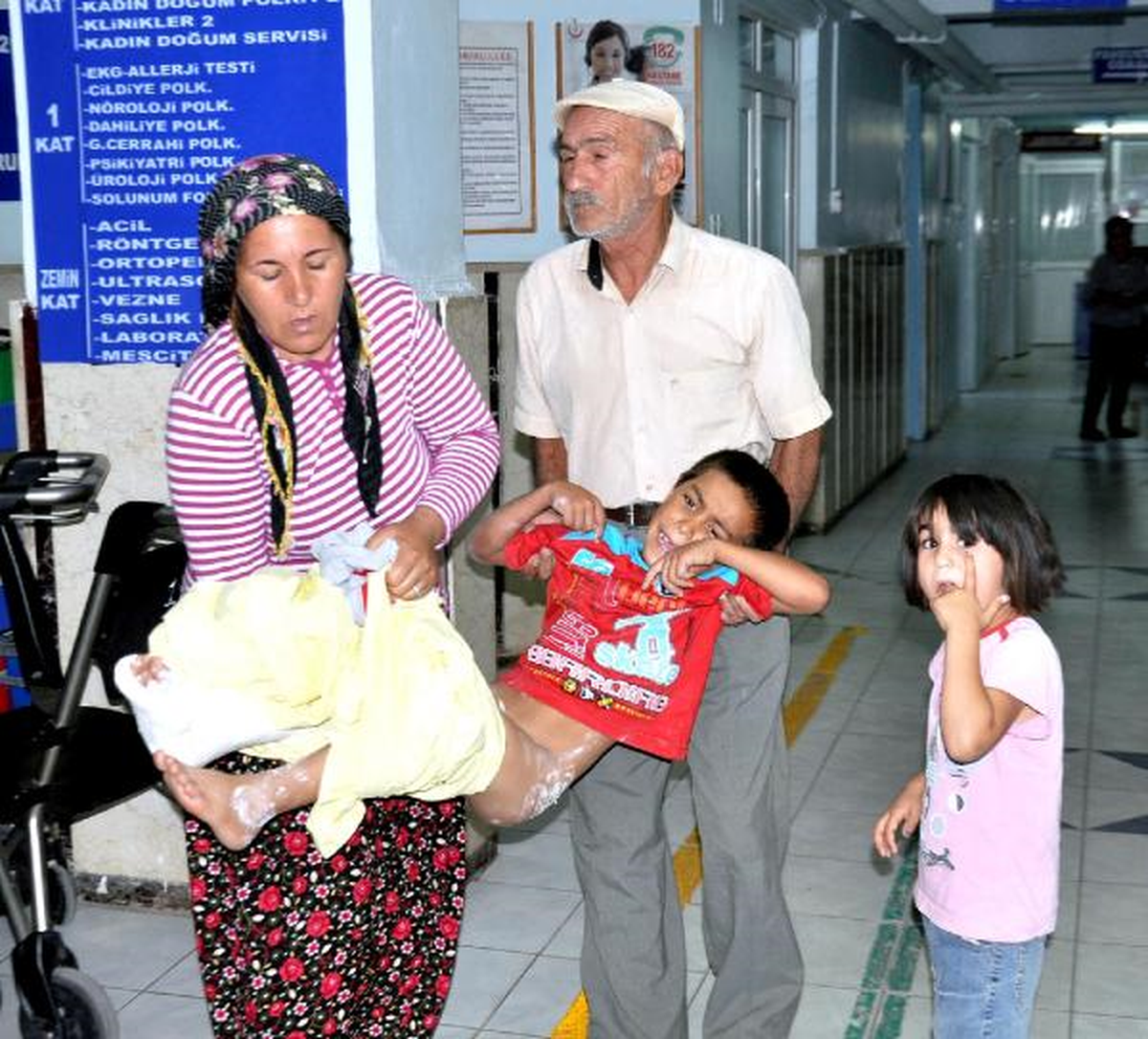 İslahiye\'de Çocuğa Çarpan Motosikletli Kaçtı