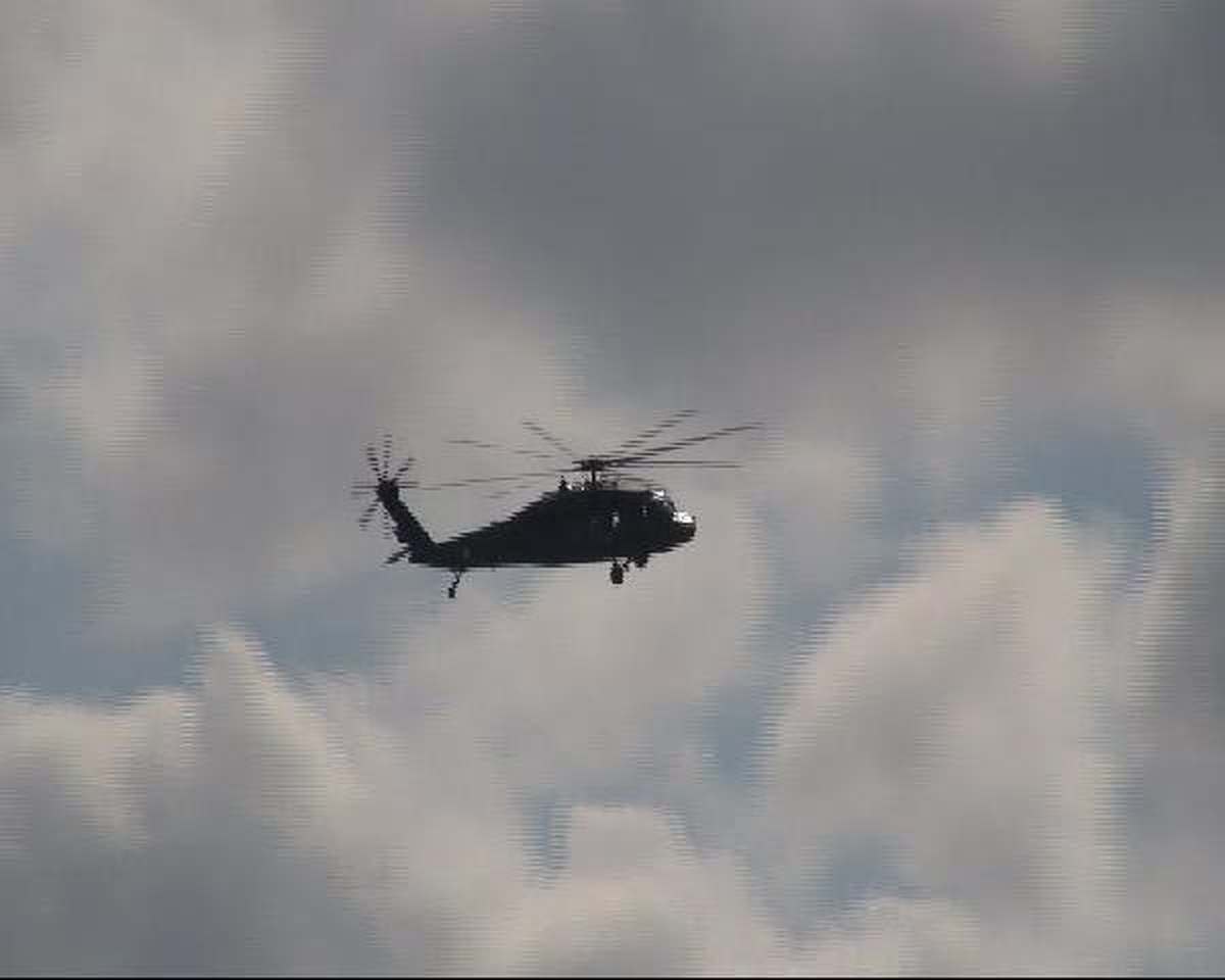 (Özel) - Silivri Cezaevi Üzerinde Askeri Helikopter Hareketliliği