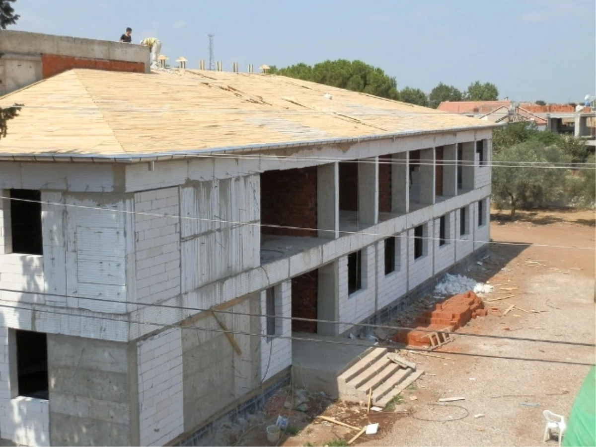 Sart Mahmut İlköğretim Okulu Ek Bina İnşaatı Devam Ediyor