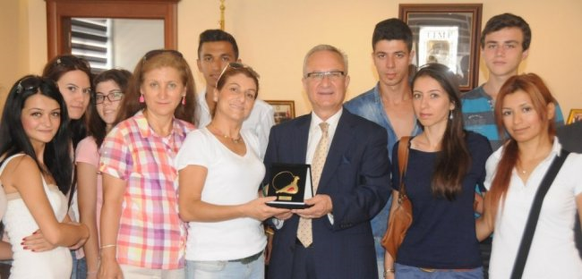 SASFAG\'TAN Başkan Pekel\'e Teşekkür Ziyareti