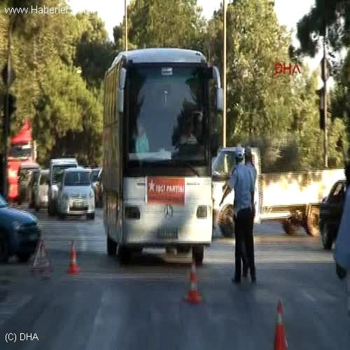 Antalya 1 Ergenekon Duruşmasına Katılmak İsteyenlere Polis Engeli