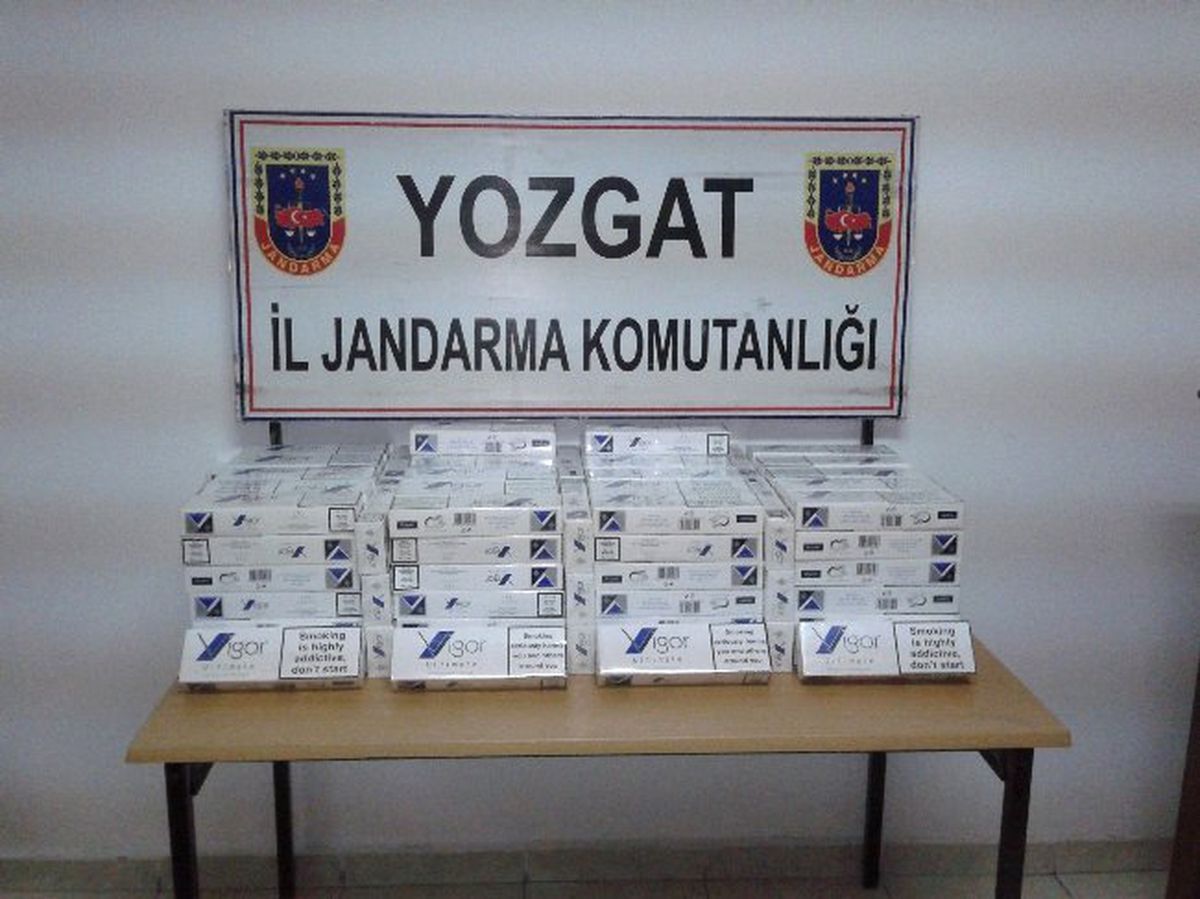 Jandarma Ekipleri 6 Ayda 30 Bin 751 Paket Kaçak Sigara Yakaladı