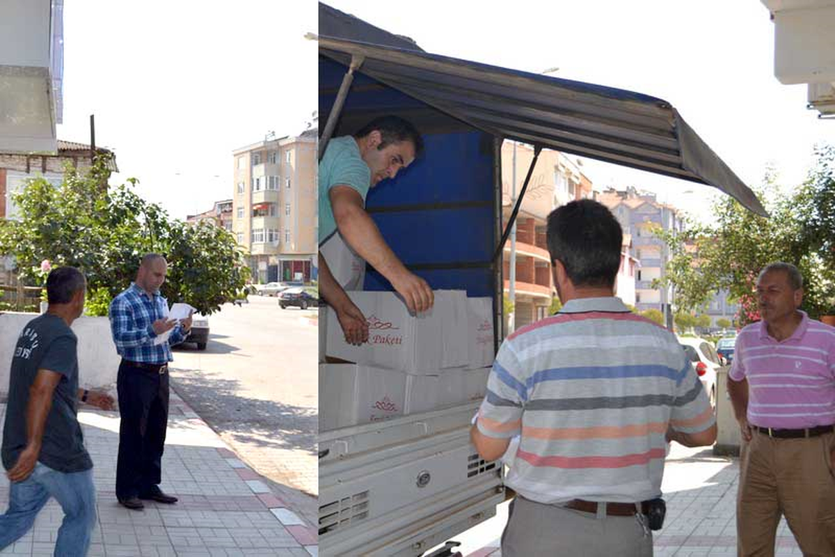 Karasu Belediyesi Erzak Dağıtımı