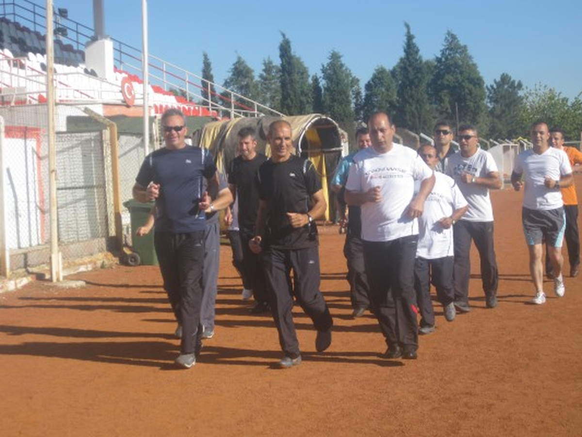 Keşan Belediyesi İtfaiyecileri Spora Başladı