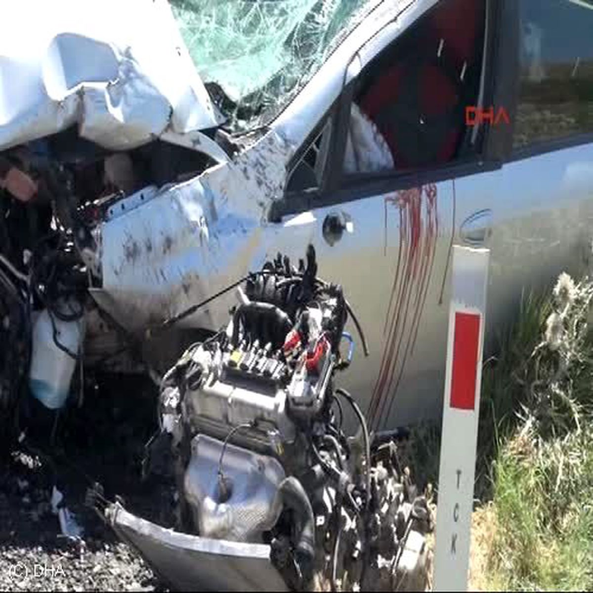 Nevşehir\'de Otomobil Takla Attı: 2 Yaralı