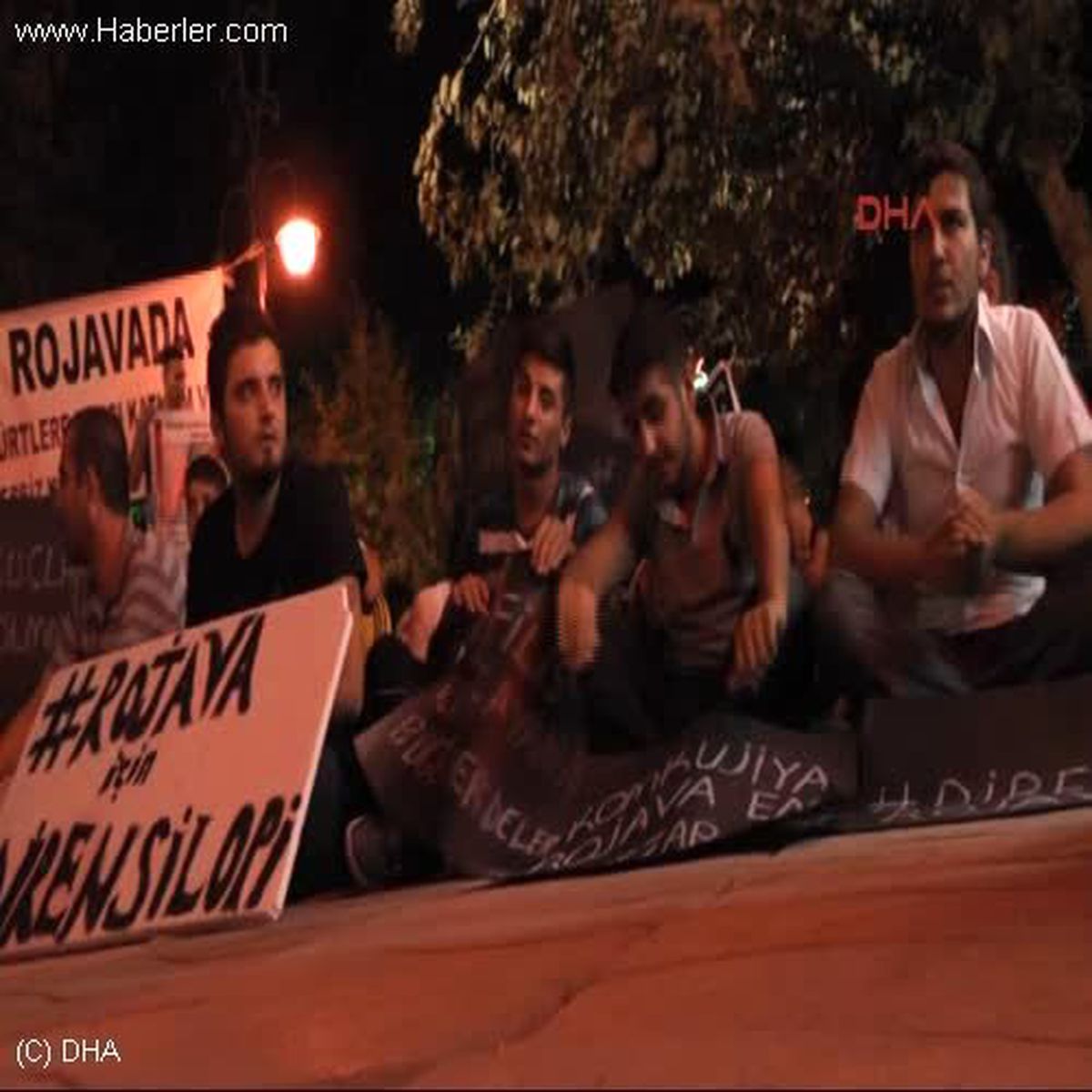 Silopi\'de Suriye Protestosunda Olaylar Çıktı